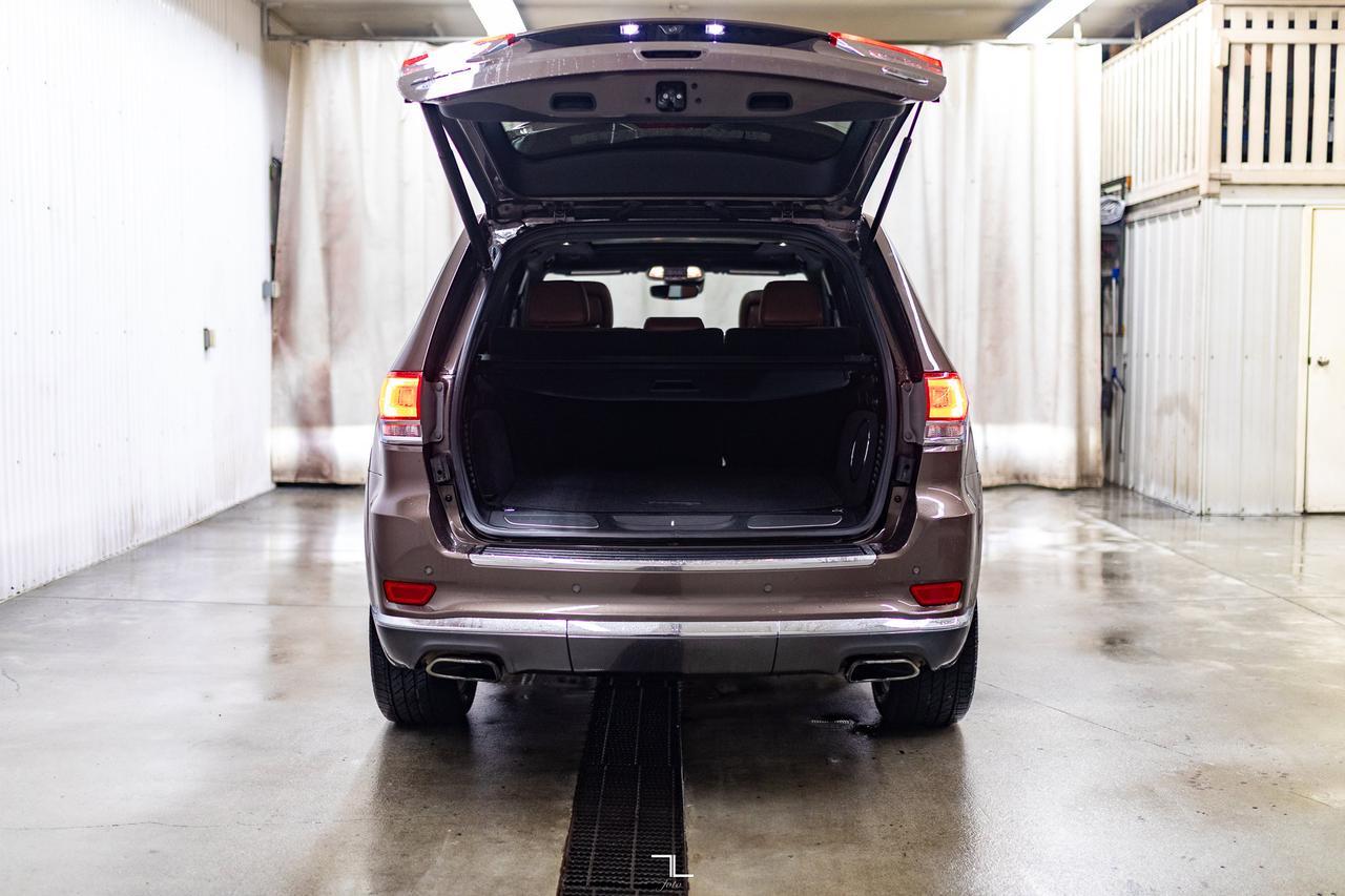 2018 Jeep Grand Cherokee 4x4 Summit Leather Roof Nav BCam TV's Red Deer AB