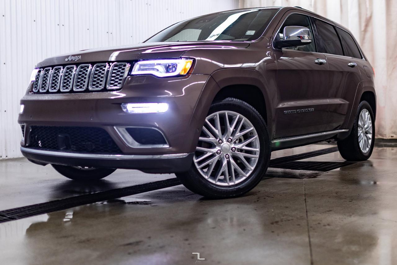 2018 Jeep Grand Cherokee 4x4 Summit Leather Roof Nav BCam TV's Red Deer AB