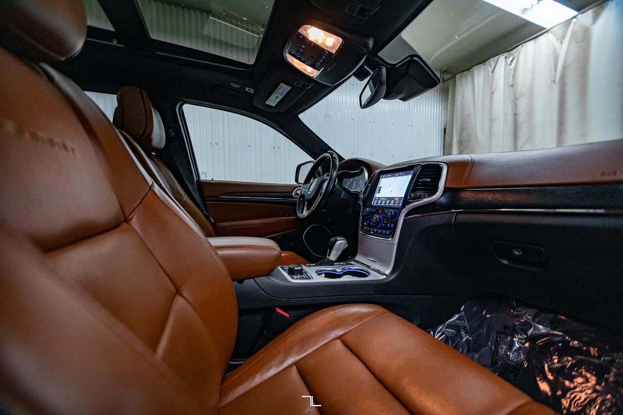 2018 Jeep Grand Cherokee 4x4 Summit Leather Roof Nav BCam TV's Red Deer AB