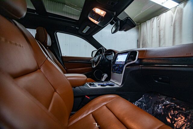 2018 Jeep Grand Cherokee 4x4 Summit Leather Roof Nav BCam TV's Red Deer AB