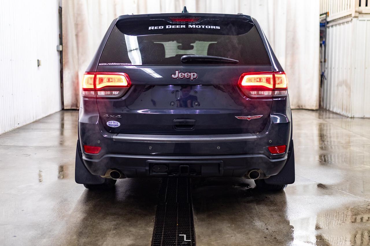 2018 Jeep Grand Cherokee 4x4 Trailhawk Leather Roof Nav Red Deer AB