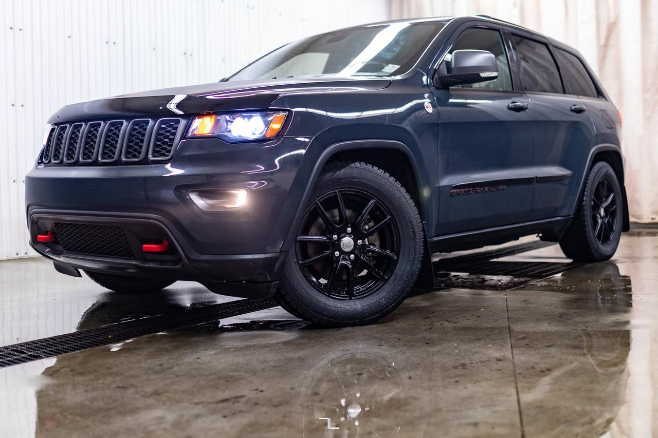 2018 Jeep Grand Cherokee 4x4 Trailhawk Leather Roof Nav Red Deer AB