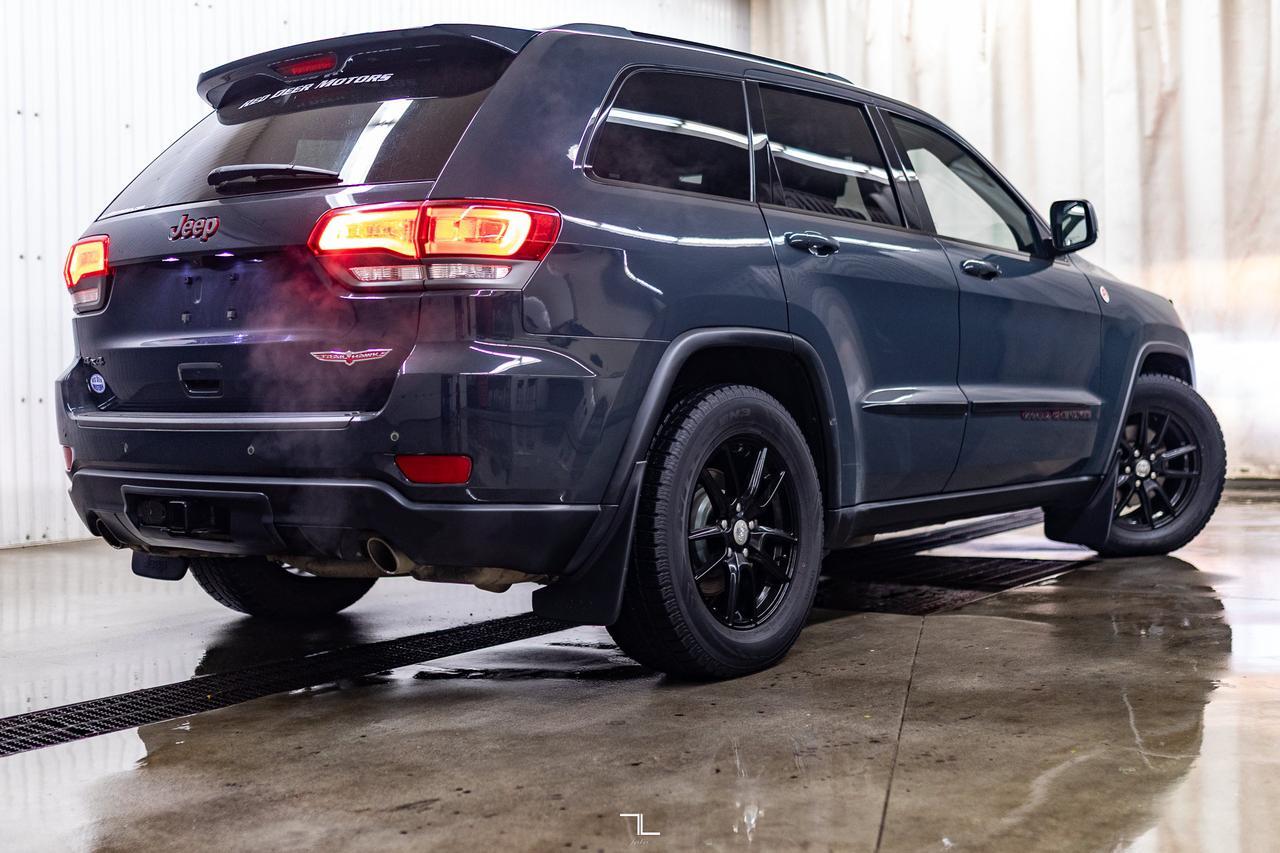 2018 Jeep Grand Cherokee 4x4 Trailhawk Leather Roof Nav Red Deer AB