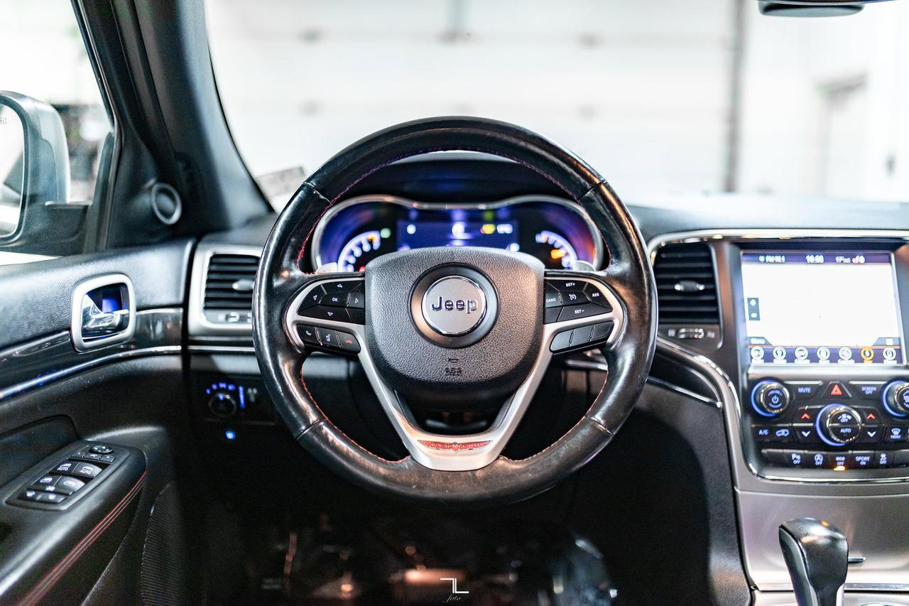 2018 Jeep Grand Cherokee 4x4 Trailhawk Leather Roof Nav Red Deer AB