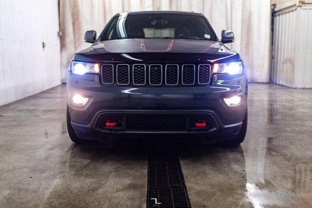 2018 Jeep Grand Cherokee 4x4 Trailhawk Leather Roof Nav Red Deer AB