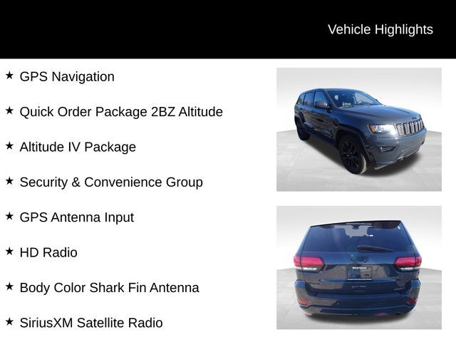 2018 Jeep Grand Cherokee Altitude Raleigh NC