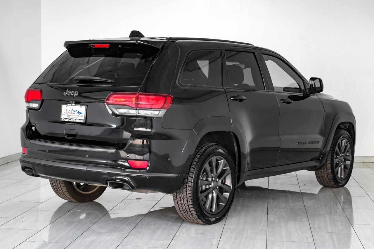 2018 Jeep Grand Cherokee HIGH ALTITUDE 4WD BLIND SPOT ASSIST NAVIGATION PANORAMA LEATHER SEATS REAR CAMERA Carrollton TX