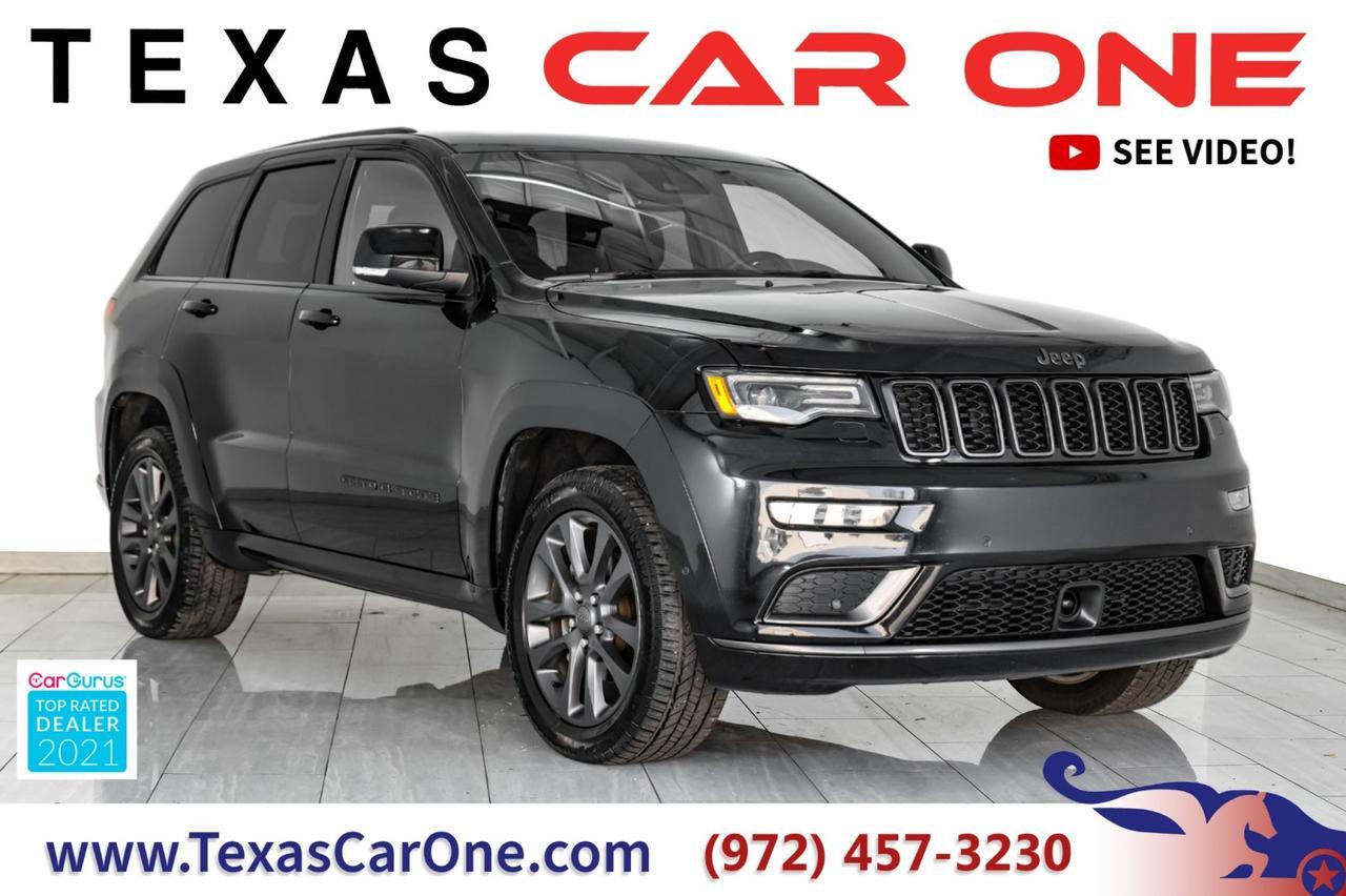 2018 Jeep Grand Cherokee HIGH ALTITUDE 4WD BLIND SPOT ASSIST NAVIGATION PANORAMA LEATHER SEATS REAR CAMERA