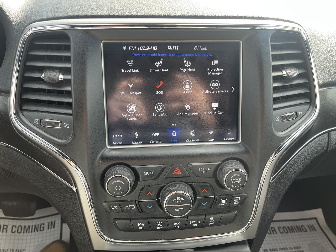 2018 Jeep Grand Cherokee Limited 4WD 3.6L TrailerTowIVGroup w/Nav HtdMemLeather HtdSteeringWheel Saukville WI