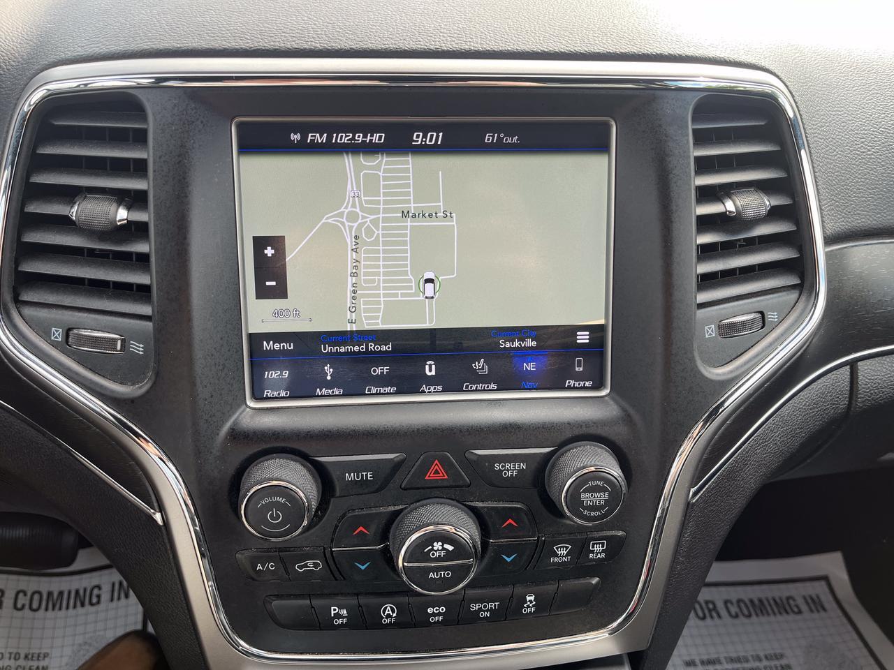2018 Jeep Grand Cherokee Limited 4WD 3.6L TrailerTowIVGroup w/Nav HtdMemLeather HtdSteeringWheel Saukville WI
