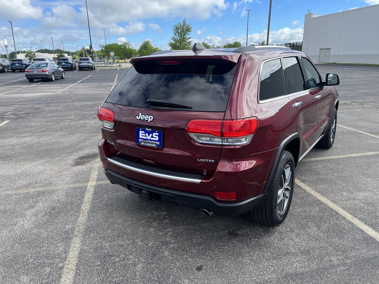 2018 Jeep Grand Cherokee Limited 4WD 3.6L TrailerTowIVGroup w/Nav HtdMemLeather HtdSteeringWheel Saukville WI