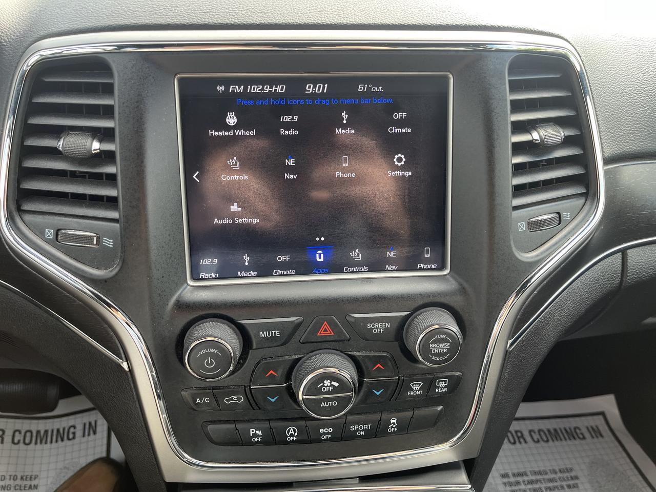 2018 Jeep Grand Cherokee Limited 4WD 3.6L TrailerTowIVGroup w/Nav HtdMemLeather HtdSteeringWheel Saukville WI