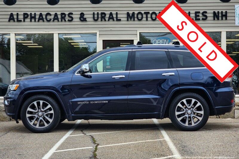 2018 Jeep Grand Cherokee Overland 4x4 Boston MA