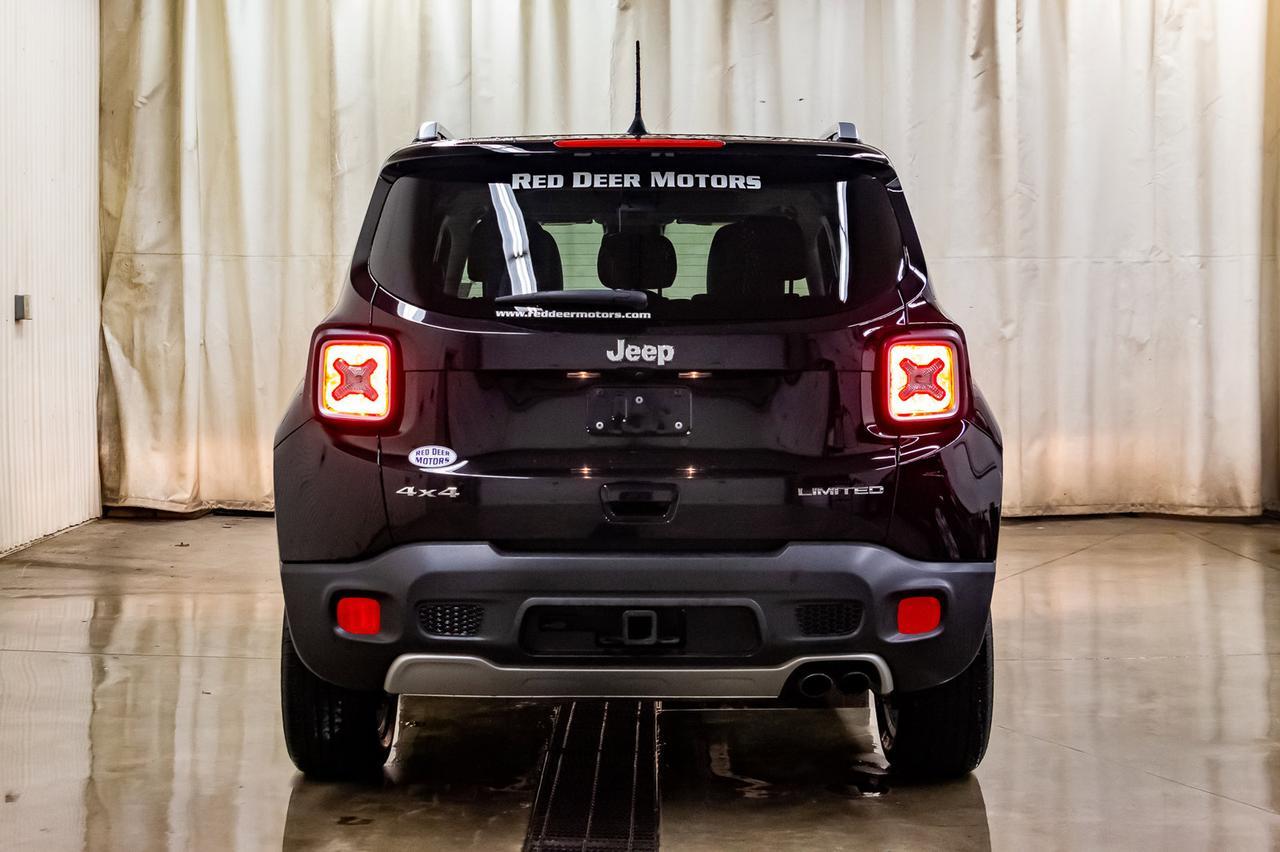 2018 Jeep Renegade 4x4 Limited Leather Roof Nav BCam Red Deer AB