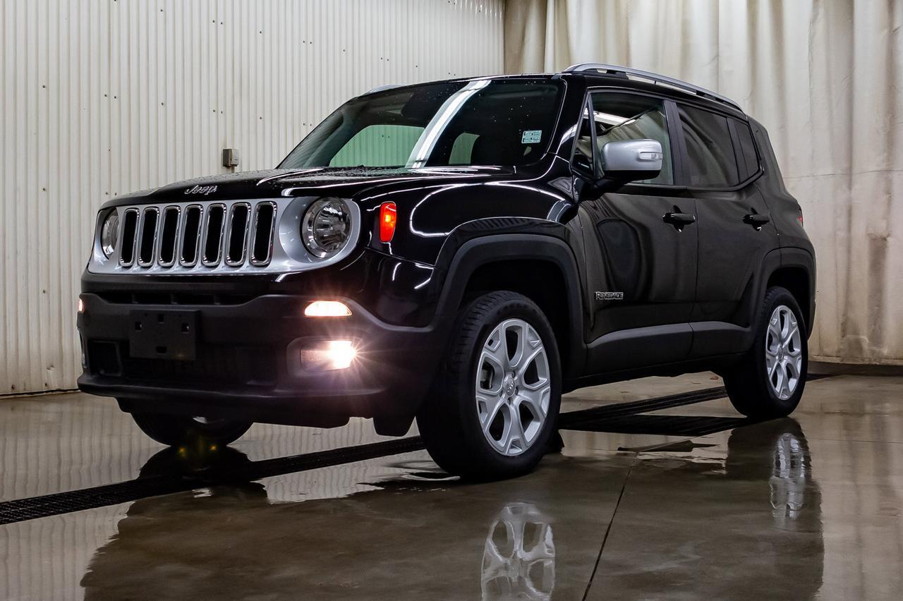 2018 Jeep Renegade 4x4 Limited Leather Roof Nav BCam Red Deer AB