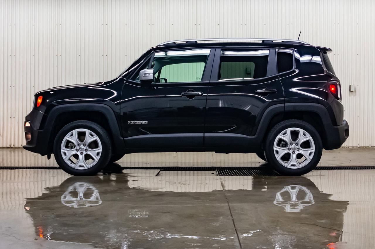 2018 Jeep Renegade 4x4 Limited Leather Roof Nav BCam Red Deer AB