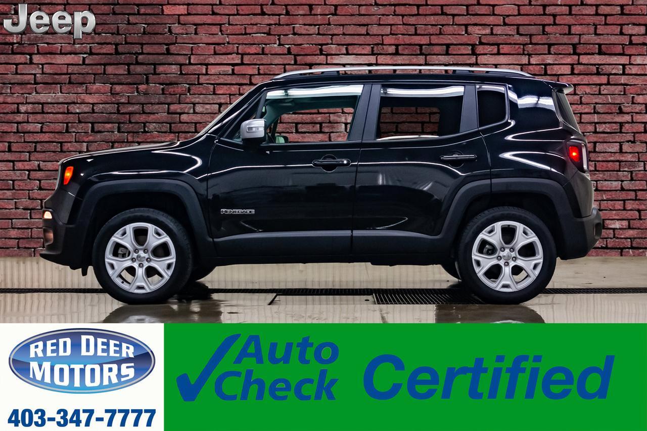 2018 Jeep Renegade 4x4 Limited Leather Roof Nav BCam