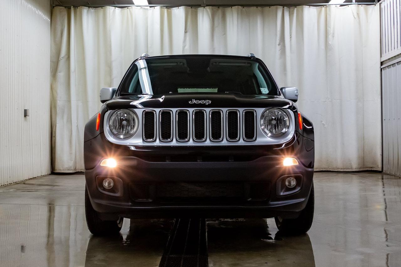2018 Jeep Renegade 4x4 Limited Leather Roof Nav Red Deer AB