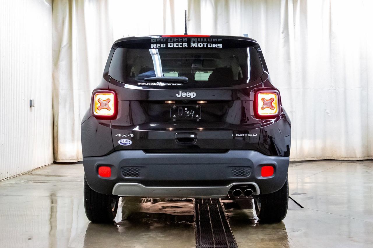 2018 Jeep Renegade 4x4 Limited Leather Roof Nav Red Deer AB