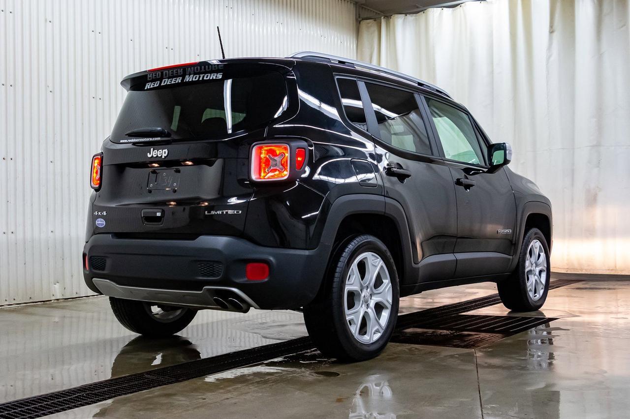 2018 Jeep Renegade 4x4 Limited Leather Roof Nav Red Deer AB