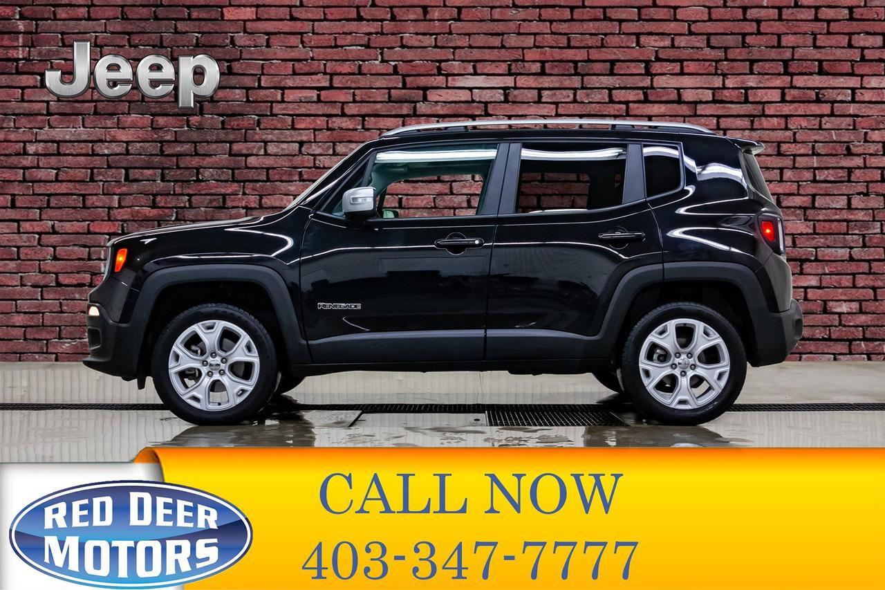 2018 Jeep Renegade 4x4 Limited Leather Roof Nav