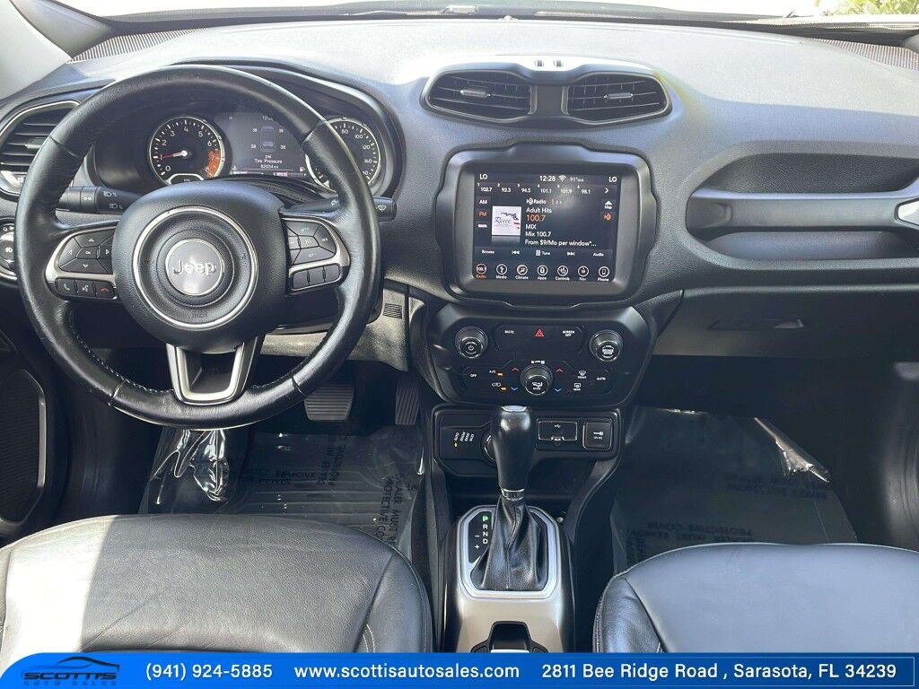 2018 Jeep Renegade LIMITED~4X4~ACTIVE PARKING SYSTEM~BLIND SPOT WARNING~CRASH SENSORS~CRUISE CONTROL~HALOGEN HEADLIGHTS Sarasota FL