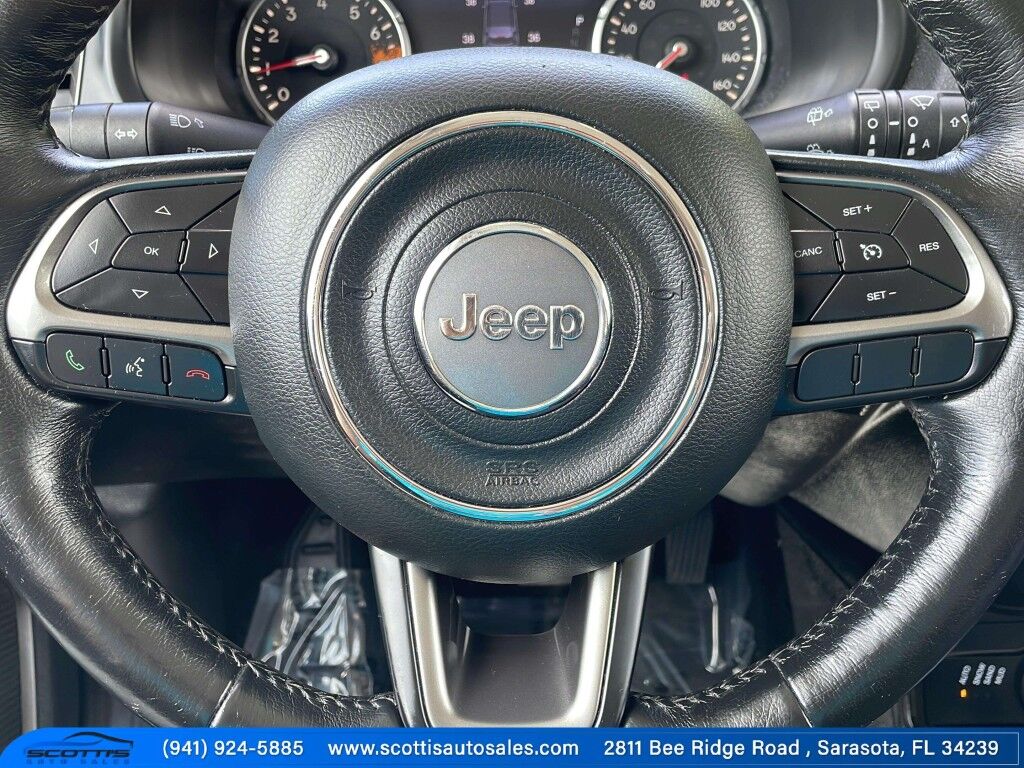 2018 Jeep Renegade LIMITED~4X4~ACTIVE PARKING SYSTEM~BLIND SPOT WARNING~CRASH SENSORS~CRUISE CONTROL~HALOGEN HEADLIGHTS Sarasota FL