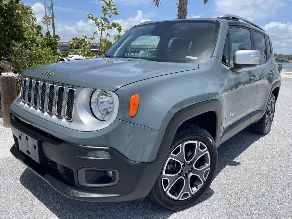 2018 Jeep Renegade Limited 4x4-Apple Carplay- Navigation Sarasota FL