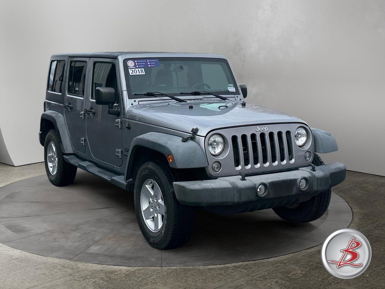 2018 Jeep WRANGLER JK UNLIMITED Sport S