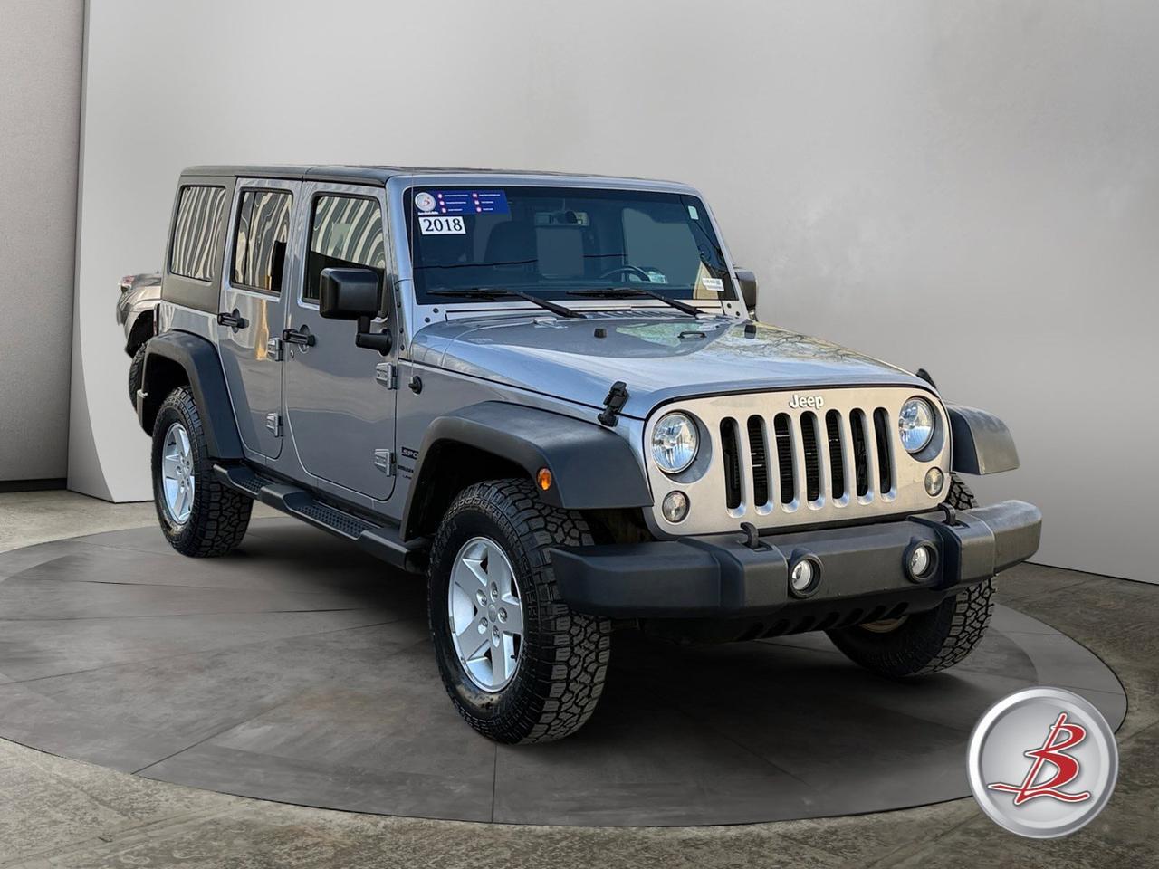 2018 Jeep WRANGLER JK UNLIMITED Sport S