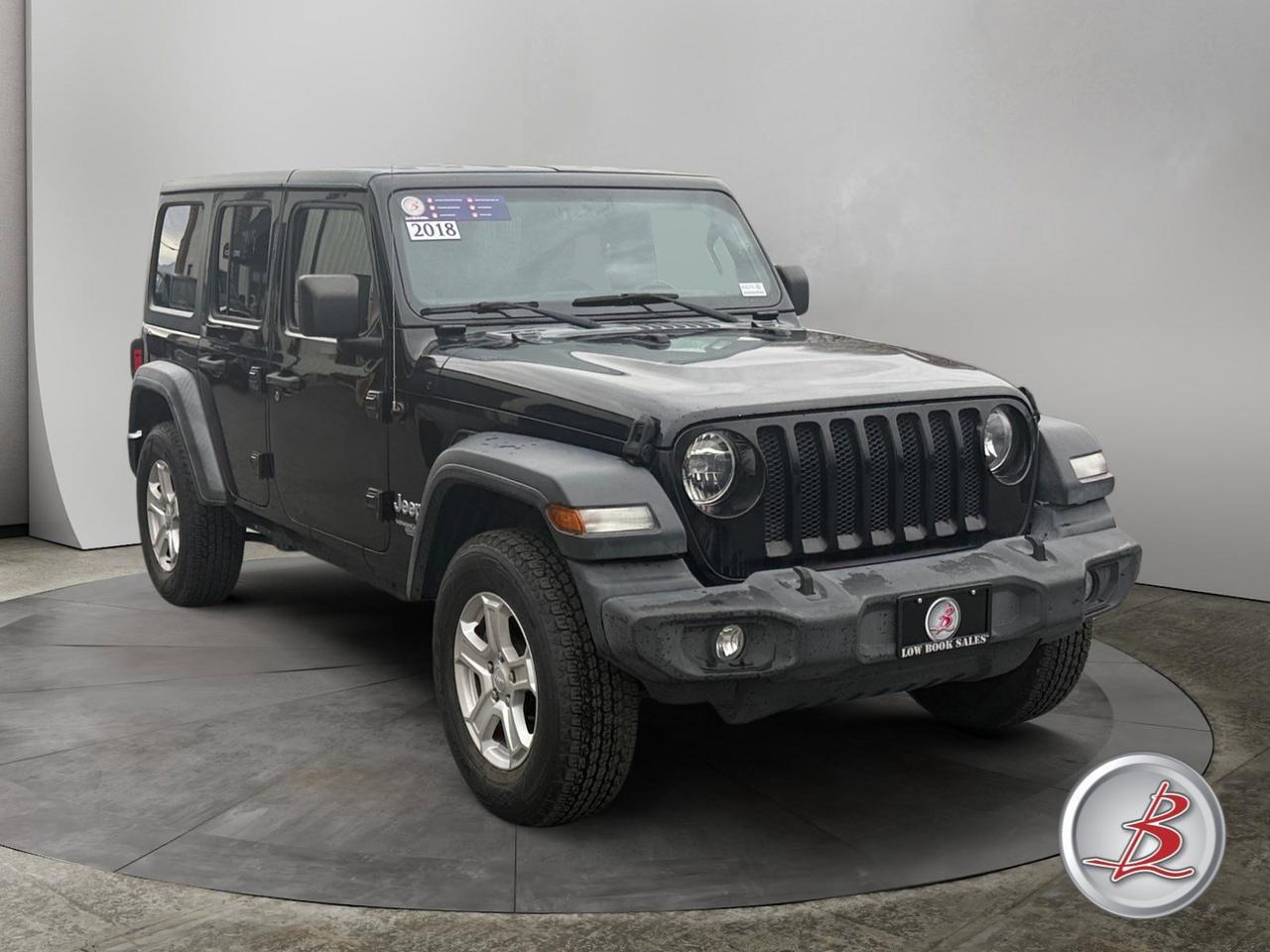 2018 Jeep WRANGLER UNLIMITED Sport S