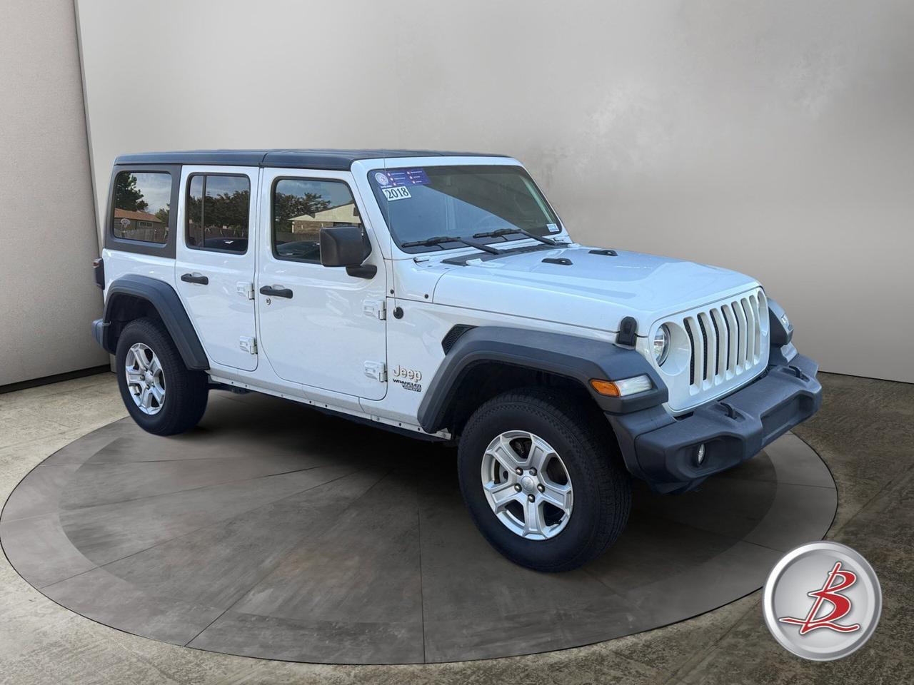 2018 Jeep WRANGLER UNLIMITED Sport S