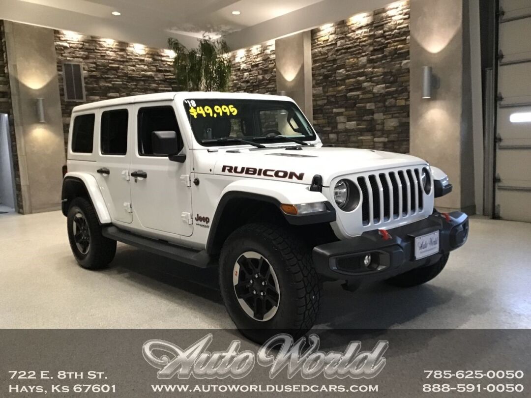 2018 Jeep WRANGLER UNLTD RUBICON 4X  Hays KS