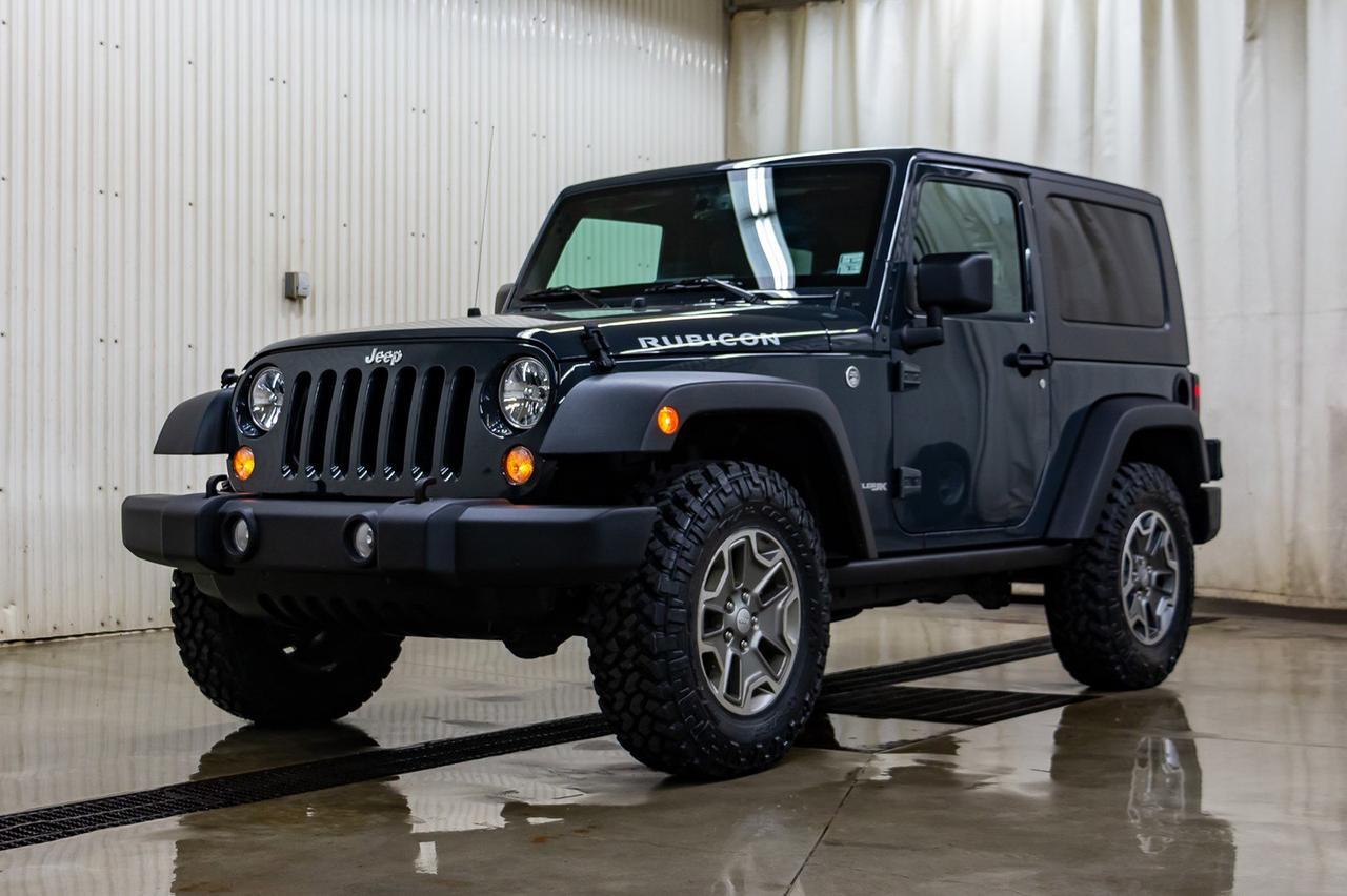 2018 Jeep Wrangler JK 4x4 Rubicon Manual Nav Red Deer AB