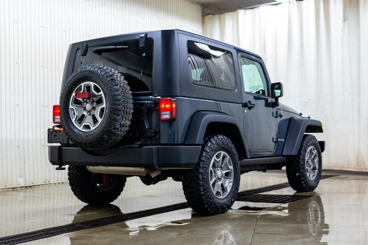 2018 Jeep Wrangler JK 4x4 Rubicon Manual Nav Red Deer AB