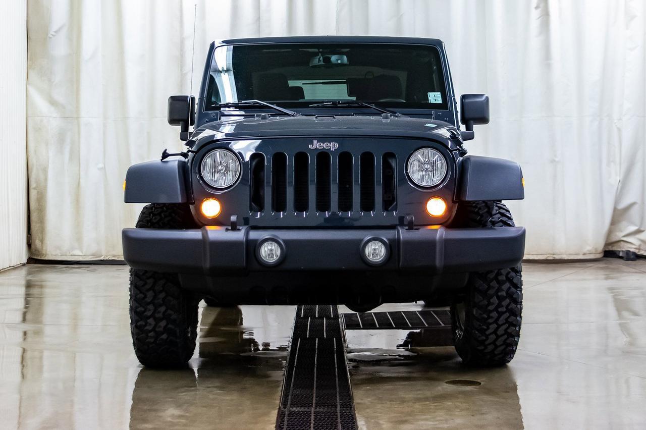 2018 Jeep Wrangler JK 4x4 Rubicon Manual Nav Red Deer AB