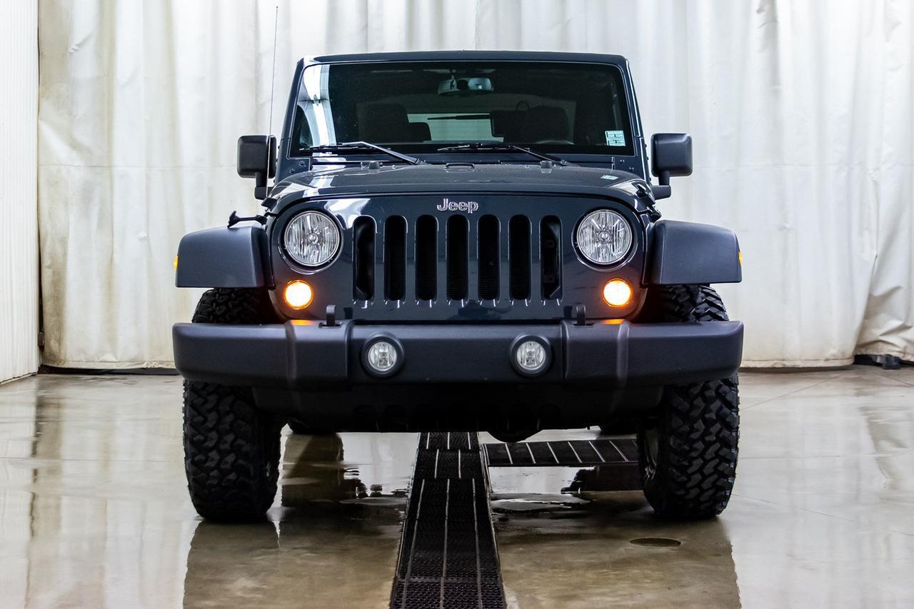 2018 Jeep Wrangler JK 4x4 Rubicon Manual Nav Red Deer AB