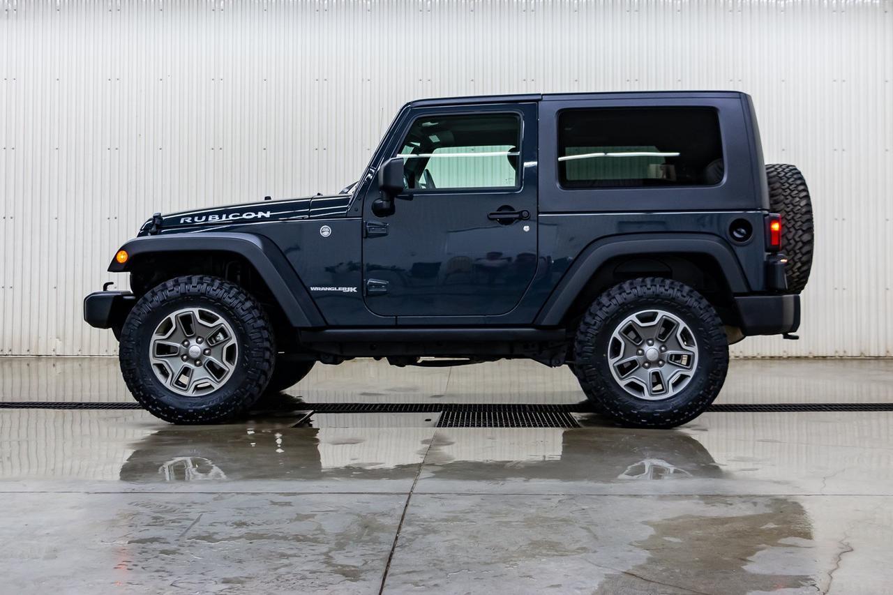 2018 Jeep Wrangler JK 4x4 Rubicon Manual Nav Red Deer AB