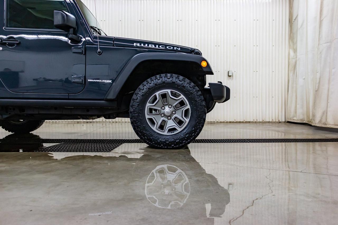 2018 Jeep Wrangler JK 4x4 Rubicon Manual Nav Red Deer AB