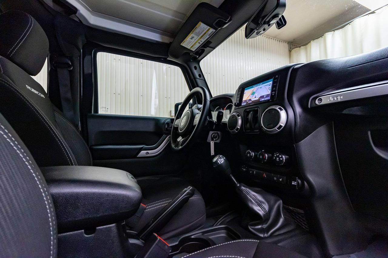 2018 Jeep Wrangler JK 4x4 Rubicon Manual Nav Red Deer AB