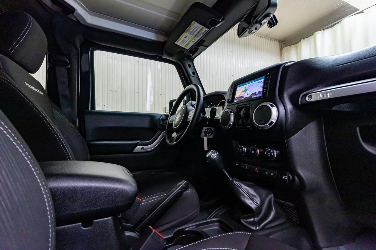 2018 Jeep Wrangler JK 4x4 Rubicon Manual Nav Red Deer AB