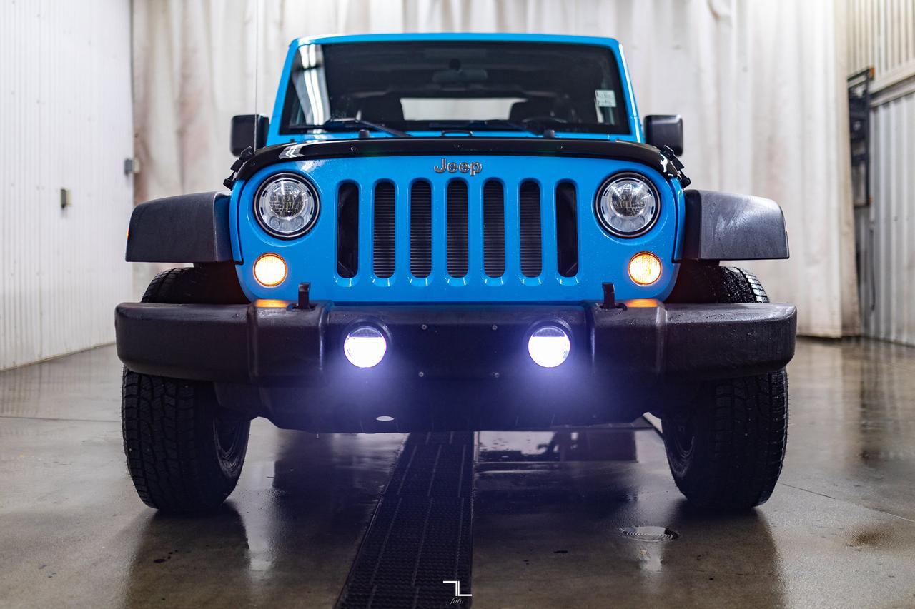 2018 Jeep Wrangler JK 4x4 Sport Manual Red Deer AB