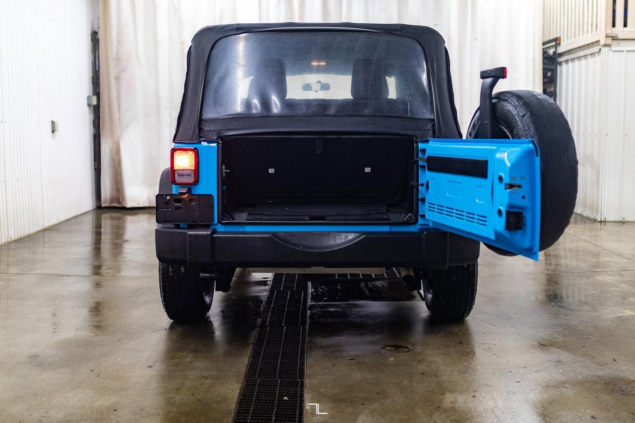 2018 Jeep Wrangler JK 4x4 Sport Manual Red Deer AB