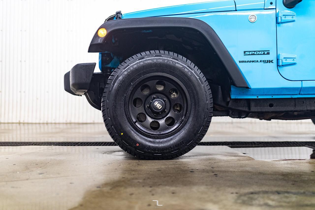 2018 Jeep Wrangler JK 4x4 Sport Manual Red Deer AB