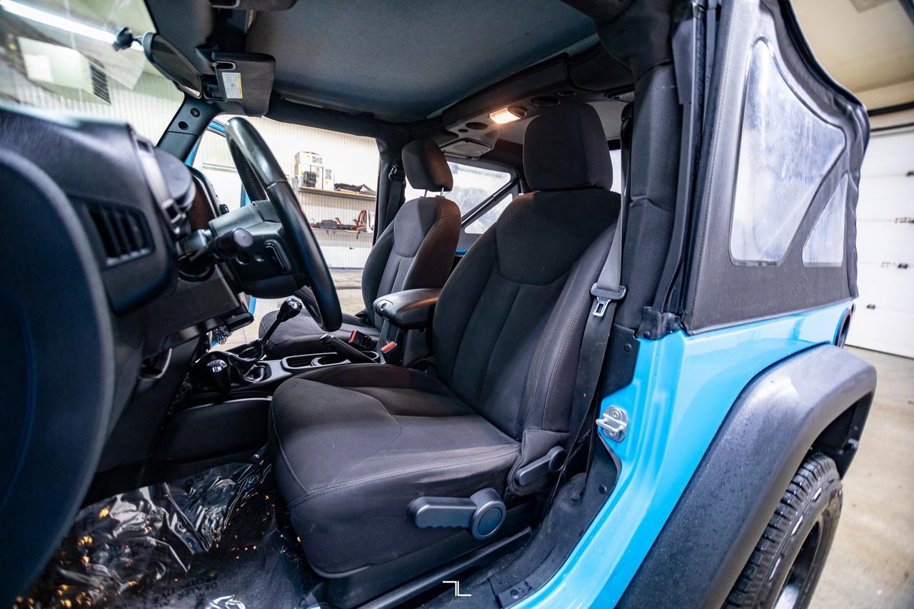 2018 Jeep Wrangler JK 4x4 Sport Manual Red Deer AB