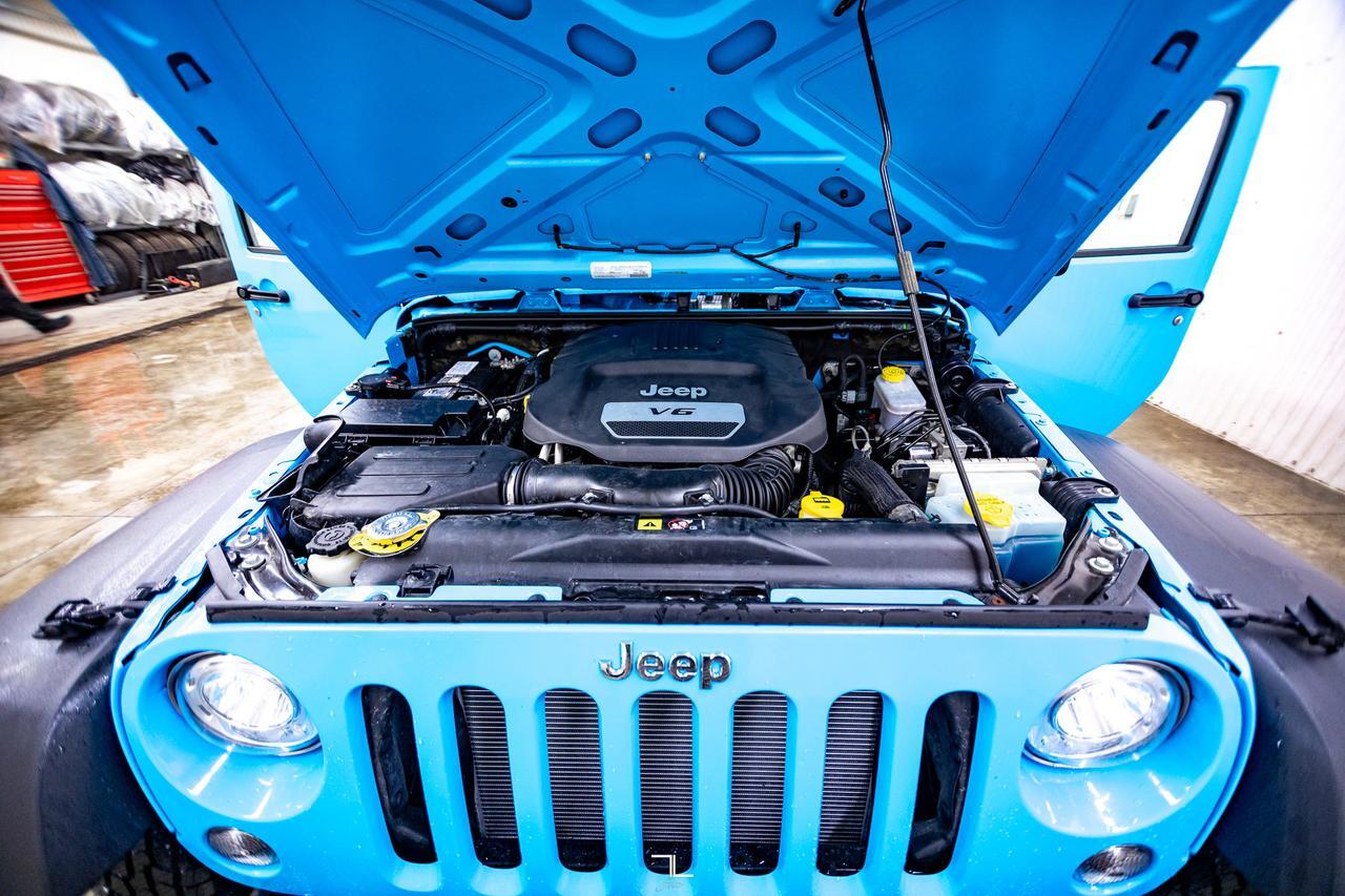 2018 Jeep Wrangler JK 4x4 Sport Manual Red Deer AB