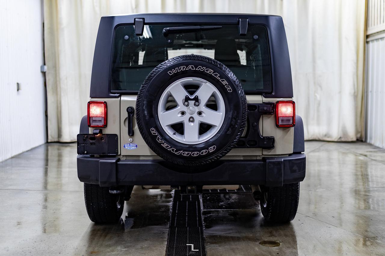 2018 Jeep Wrangler JK 4x4 Sport Red Deer AB