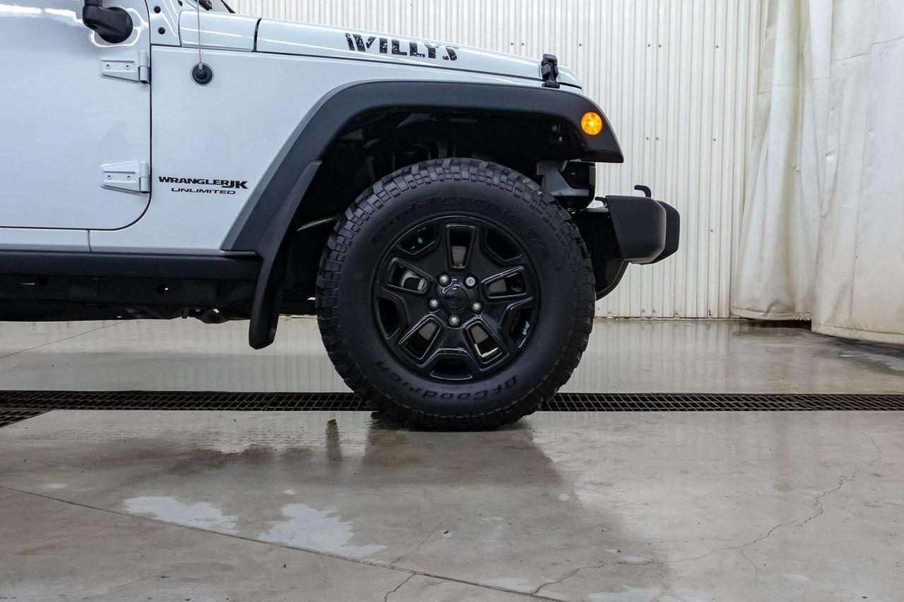 2018 Jeep Wrangler JK 4x4 Unlimited Willy's Red Deer AB