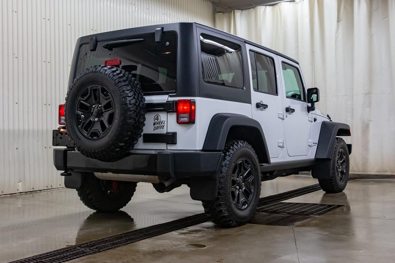 2018 Jeep Wrangler JK 4x4 Unlimited Willy's Red Deer AB
