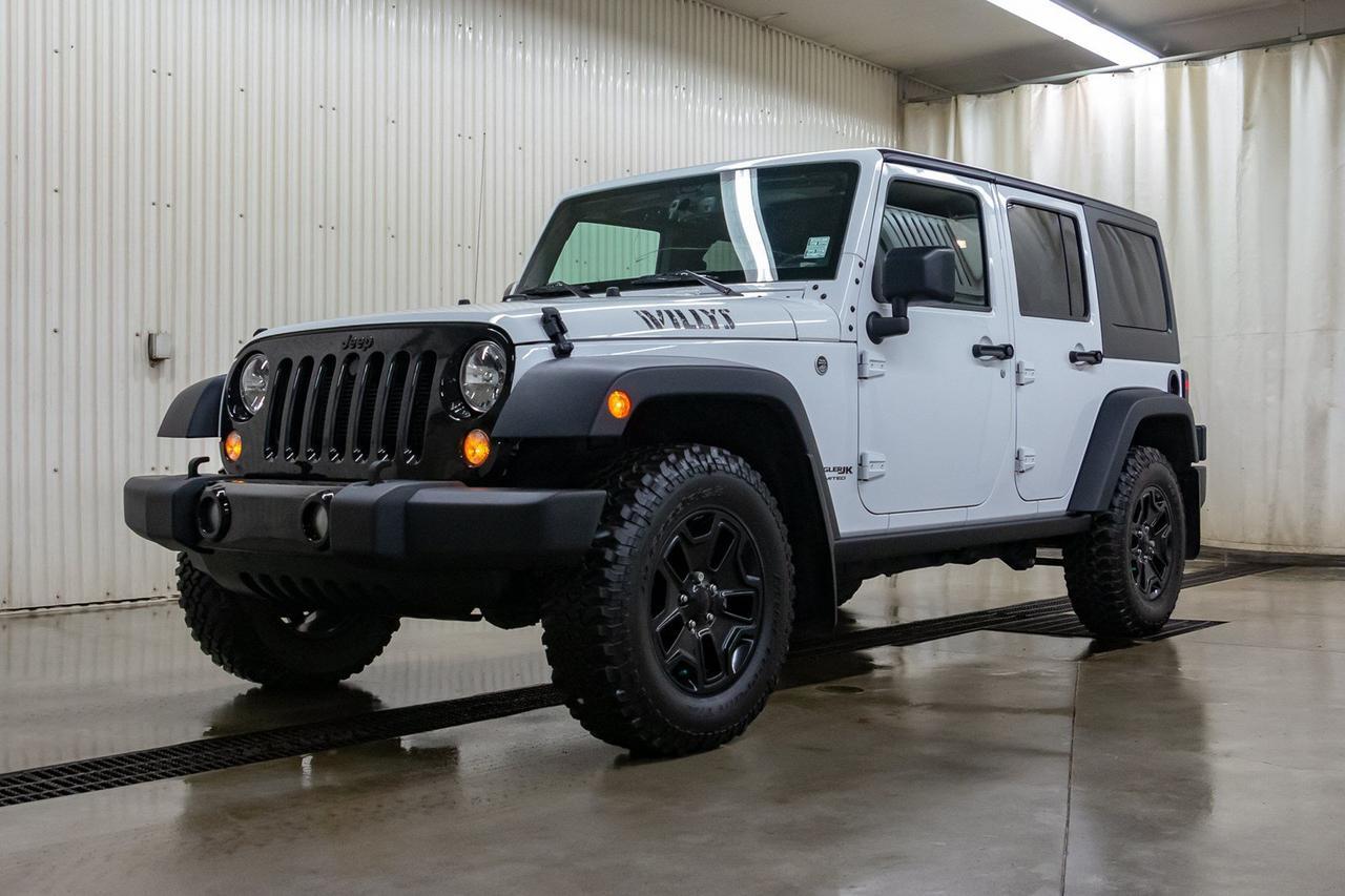 2018 Jeep Wrangler JK 4x4 Unlimited Willy's Red Deer AB